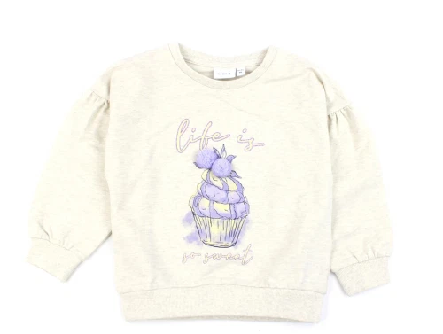 Name It peyote melange printet sweatshirt